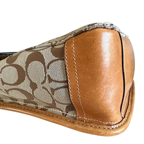 Vintage Coach Bleecker Bag Signature Canvas and Leather Legacy 11434 - Picture 7 of 14